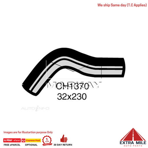 Mackay Radiator Upper Hose For Toyota Hilux LN40R 2.2L Diesel Man & Auto CH1370