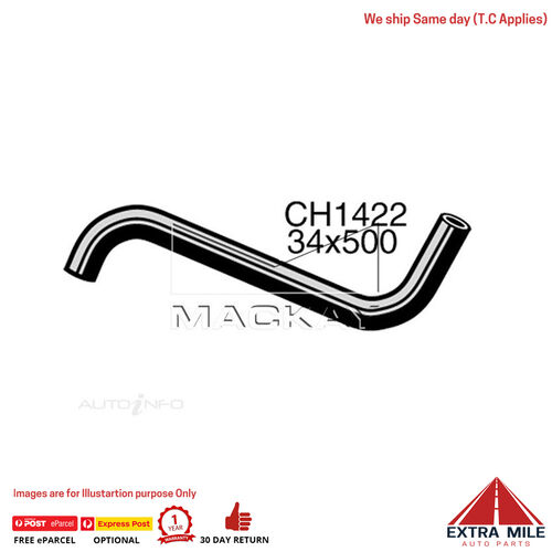 Mackay Radiator Upper Hose For Nissan Patrol MQ 2.8L Petrol Manual & Auto