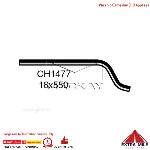 CH1477 Engine By Pass Hose for Nissan 200B 810 2.0L I4 Petrol Manual & Auto