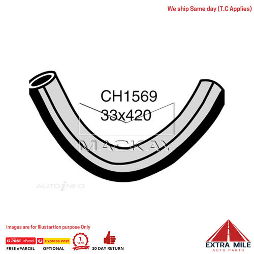 Mackay CH1569 Radiator Lower Hose For Mitsubishi Pajero NG 2.6L I4 Ptl Man&Auto