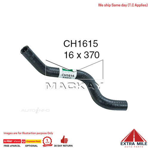 Mackay Heater Hose For Toyota Camry SV21R 2.0L Petrol Manual & Auto  CH1615