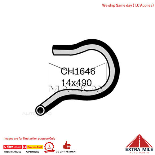 Mackay Heater Hose For Holden Commodore VN 3.8L V6 Petrol Manual / Auto  CH1646