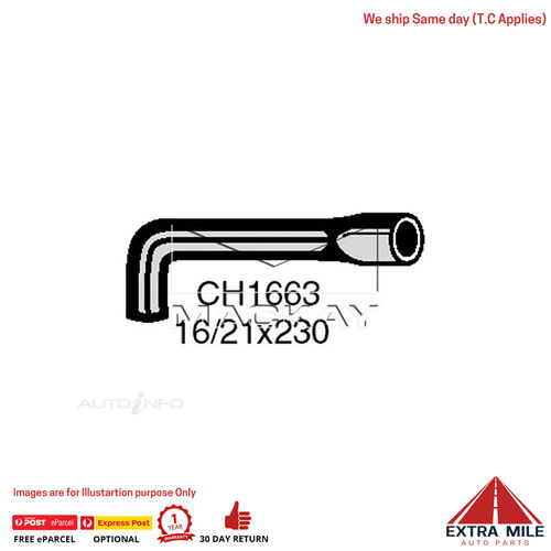 Mackay Heater Hose For Ford Falcon XF 4.1L Petrol Manual & Auto  CH1663