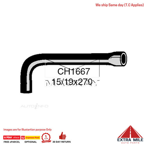 Mackay Heater Hose For Ford Falcon XF 4.1L Petrol Manual & Auto  CH1667