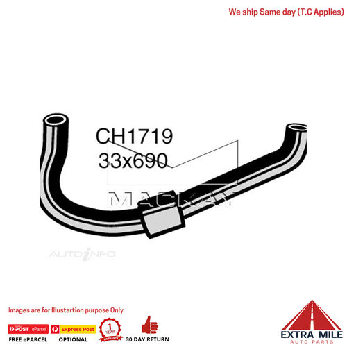 Mackay CH1719 Radiator Lower Hose For Mitsubishi Express SH 2.4L I4 Ptl Man&Auto