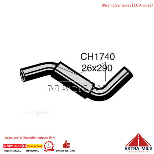 Mackay Radiator Lower Hose For Holden Barina MF MH 1.3L Petrol Manual CH1740