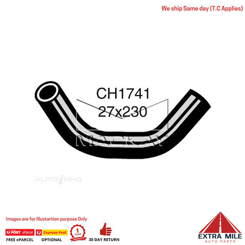 Mackay Radiator Lower Hose For Holden Barina MF MH 1.3L Petrol Manual CH1741