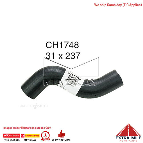 Mackay CH1748 Radiator Upper Hose For Toyota Corolla AE94R 1.6L I4 Ptl Man&Auto