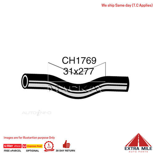 Mackay Radiator Bottom Hose For Toyota LandCruiser RJ70RV 2.4L I4 Ptl Man&Auto