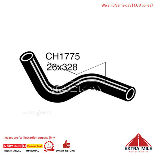 Mackay Radiator Upper Hose For Ford Festiva WB 1.3L Petrol Manual CH1775