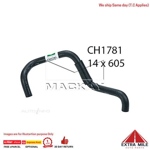 Mackay Heater Hose For Holden Commodore VR 3.8L V6 Petrol Manual / Auto  CH1781