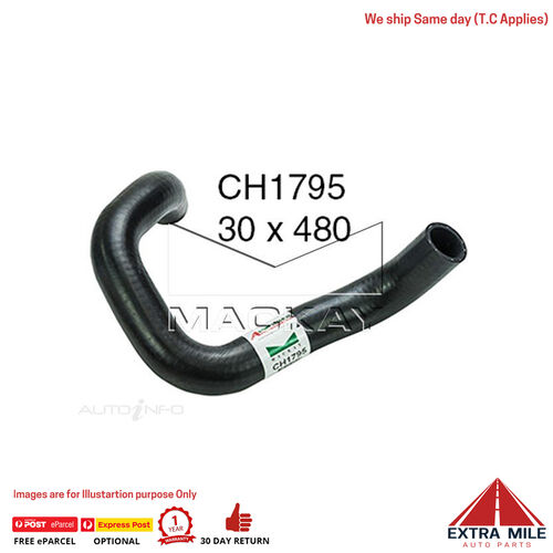 Mackay CH1795 Radiator Lower Hose For Ford Laser KH 1.6L I4 Petrol Manual & Auto