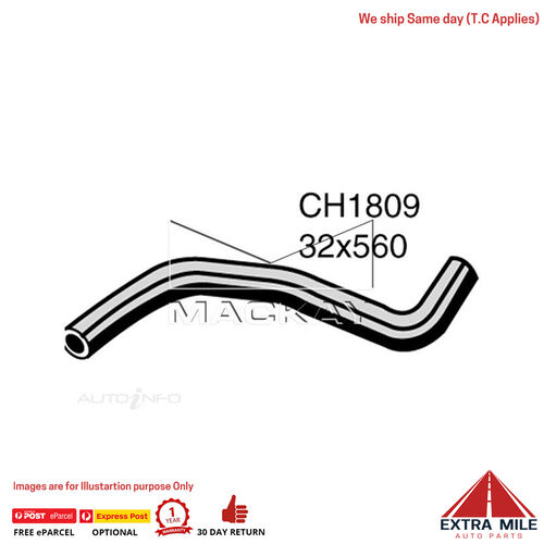 Mackay Radiator Lower Hose For Mitsubishi Lancer CC CE 1.8L Petrol Auto CH1809