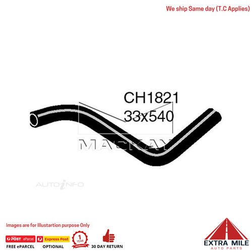 Mackay Radiator Lower Hose For Mitsubishi Magna TS 3.0L V6 Petrol Manual CH1821