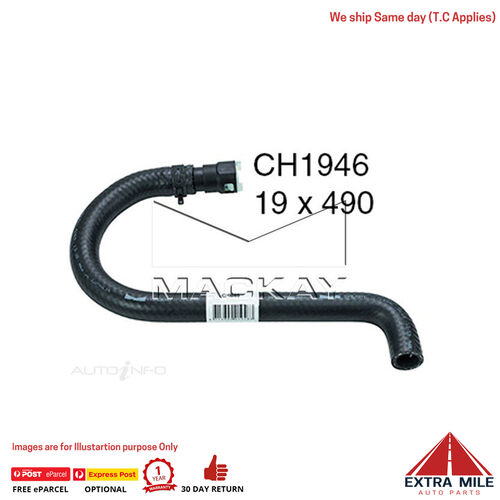 CH1946 Heater Hose For Ford Falcon AU1 4.0L I6 Petrol Manual & Auto Mackay