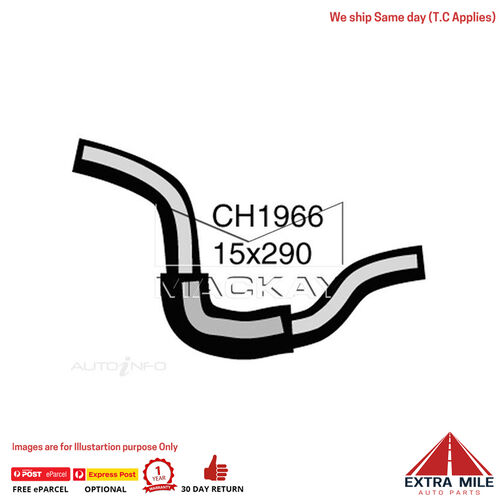 Mackay Heater Hose For Ford Laser KH 1.8L Petrol Manual & Auto  CH1966