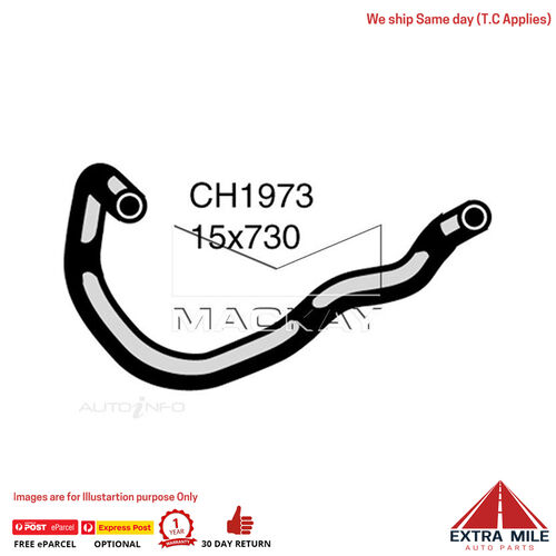 Mackay Heater Hose For Toyota Camry VDV10R 3.0L V6 Petrol Manual & Auto  CH1973