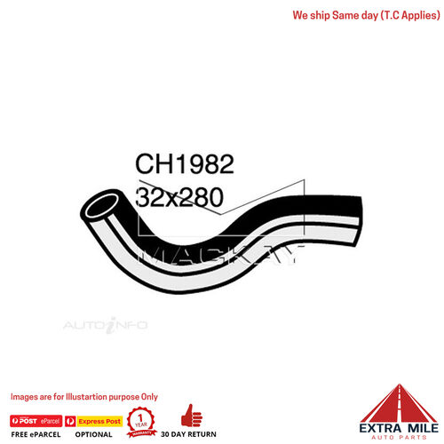 Mackay Radiator Upper Hose For Mitsubishi Triton MJ 2.5L Turbo Diesel Man & Auto