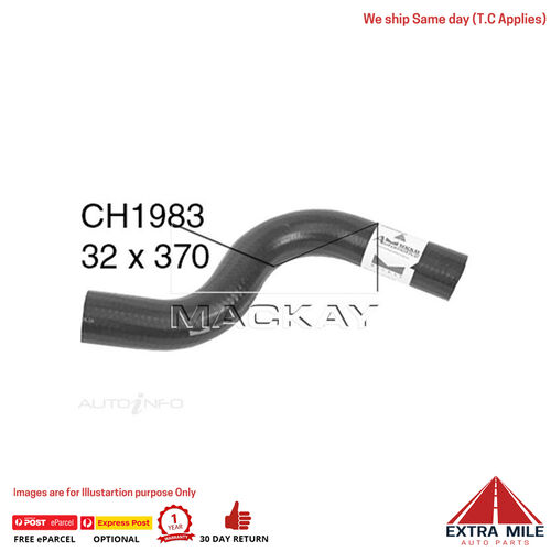 Mackay Radiator Upper Hose For Mitsubishi Triton MJ 3.0L V6 Petrol Man & Auto