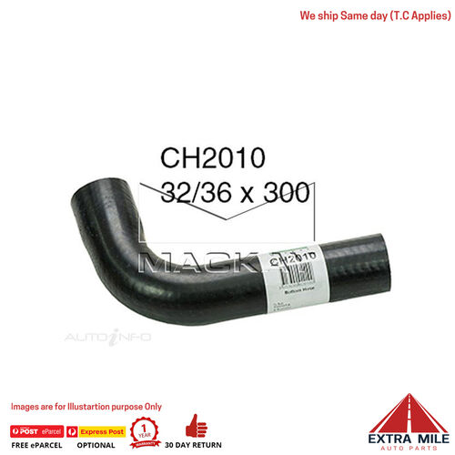 Mackay CH2010 Radiator Lower Hose For Toyota Hilux LN106R 2.8L I4 Dsl Man&Auto