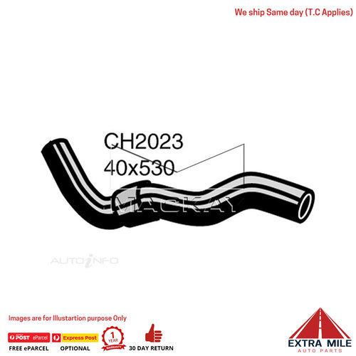 Mackay Radiator Lower Hose For Toyota LandCruiser FZJ75R 4.5L Petrol Man & Auto