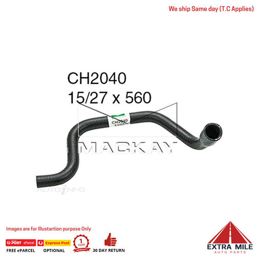 CH2040 Heater Hose for Holden Commodore VS 3.8L V6 Petrol Manual / Auto Mackay