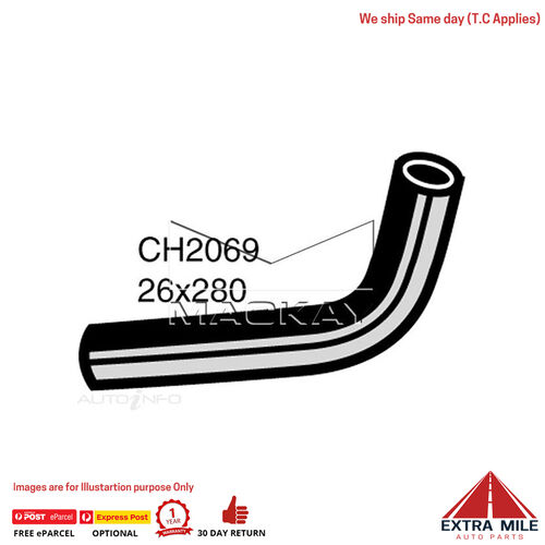 Mackay CH2069 Radiator Lower Hose For Suzuki Baleno SY416 1.6L I4 Ptl Man&Auto