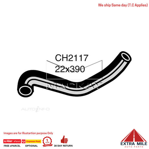 Mackay Radiator Bottom Hose For Daihatsu Charade . 1.0L I3 Petrol Manual 