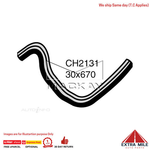 Mackay Radiator Lower Hose For Honda Legend KA 3.5L V6 Petrol Manual/Auto