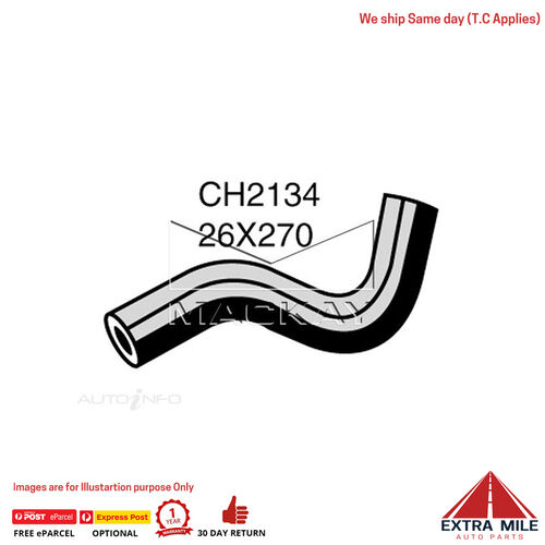 Mackay CH2134 Radiator Upper Hose For Suzuki Vitara SE416 1.6L I4 Ptl Man&Auto