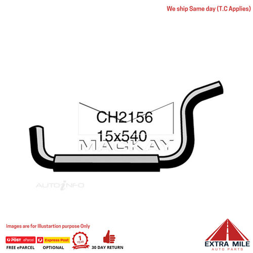 Mackay Heater Hose For Toyota Corolla AE101R 1.6L Petrol Manual & Auto  CH2156