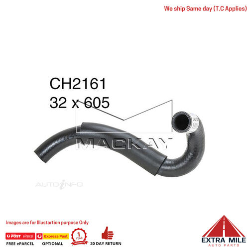 Mackay CH2161 Radiator Lower Hose For Toyota Hilux YN85R 1.8L I4 Ptl Man&Auto