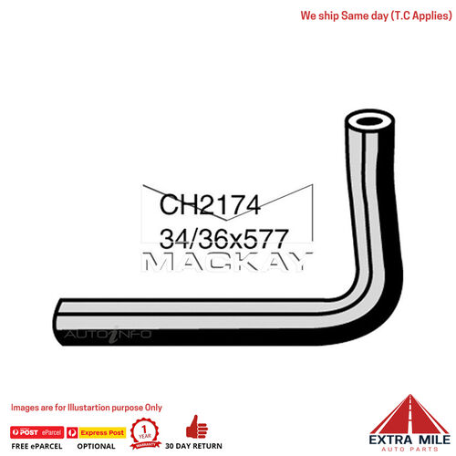 Mackay Radiator Lower Hose For Ford Courier PB PC 2.2L Diesel Man & Auto CH2174