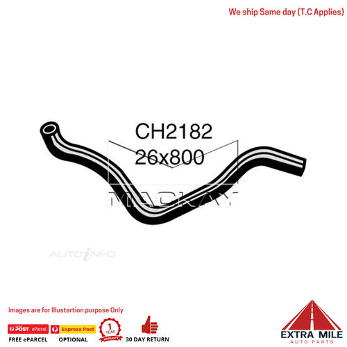 Mackay Radiator Lower Hose For Honda Civic EK 1.6L Petrol Manual/Auto CH2182