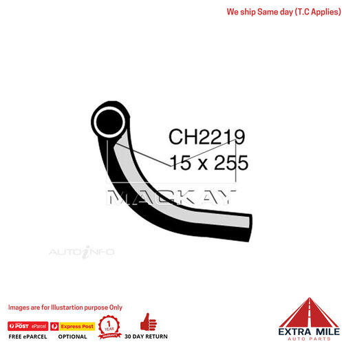 Mackay Heater Hose For Holden Commodore VN 3.8L V6 Petrol Manual / Auto  CH2219