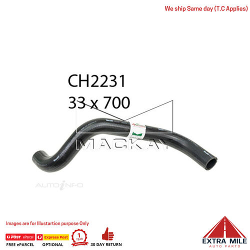 Mackay Radiator Lower Hose For Toyota Camry MCV20R 3.0L V6 Ptl Man & Auto