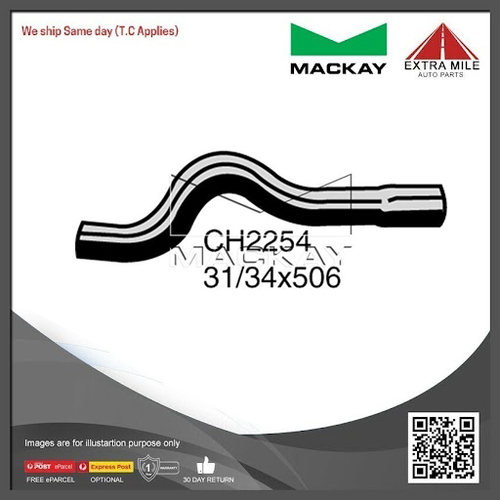 Mackay Upper Radiator Upper Hose For Holden Statesman VS 3.8L V6 Auto-CH2254