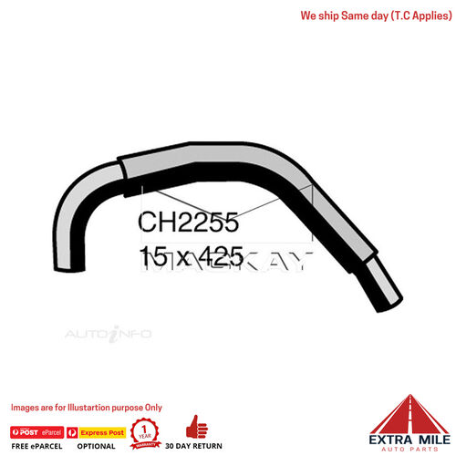 CH2255 Heater Hose For Ford Courier PD 2.5L I4 Diesel Manual & Auto Mackay