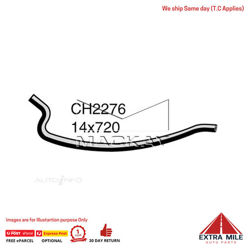 CH2276 Heater Hose for Holden Commodore VT 5.0L V8 Petrol Manual / Auto Mackay