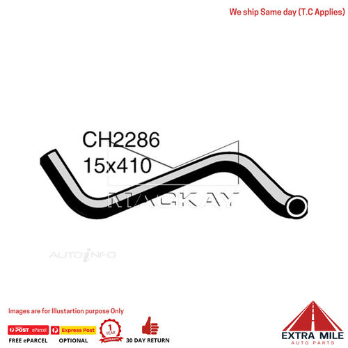 Mackay Heater Hose For Nissan Patrol GQ 2.8L Turbo Diesel Manual & Auto CH2286