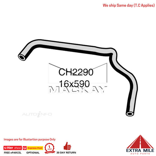 Mackay Heater Hose For Nissan Patrol GU 2.8L Turbo Diesel Manual & Auto CH2290