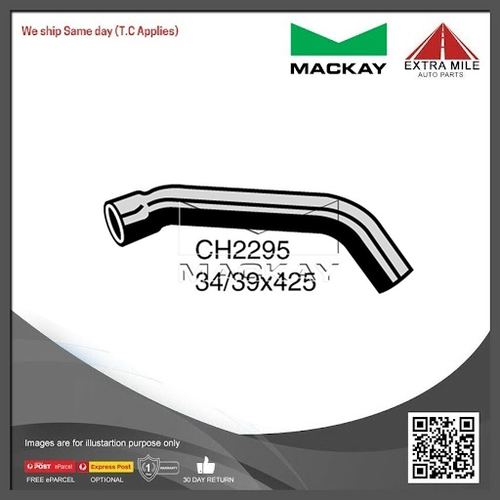 Mackay Upper Radiator Upper Hose For Nissan Patrol GQ 2.8L I6 Manual/Auto-CH2295