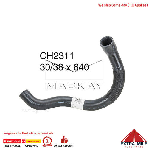 Mackay CH2311 Radiator Upper Hose For Jeep Cherokee XJ 4.0L I6 Ptl Manual/Auto