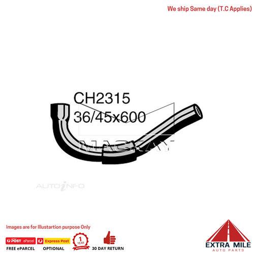 Mackay CH2315 Radiator Lower Hose For Toyota Coaster BB21R 3.4L I4 Dsl Man&Auto