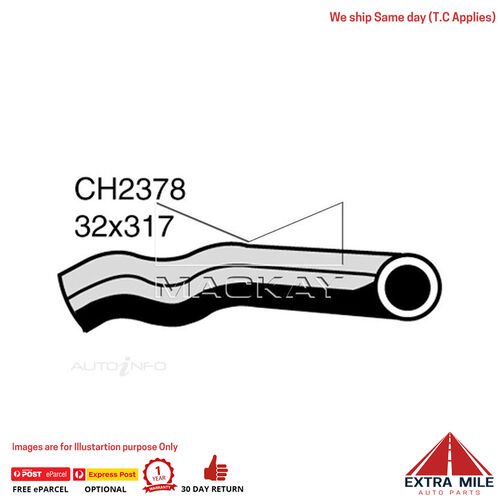 Mackay Radiator Lower Hose For BMW 318i E30 1.8L Petrol Manual / Auto  CH2378