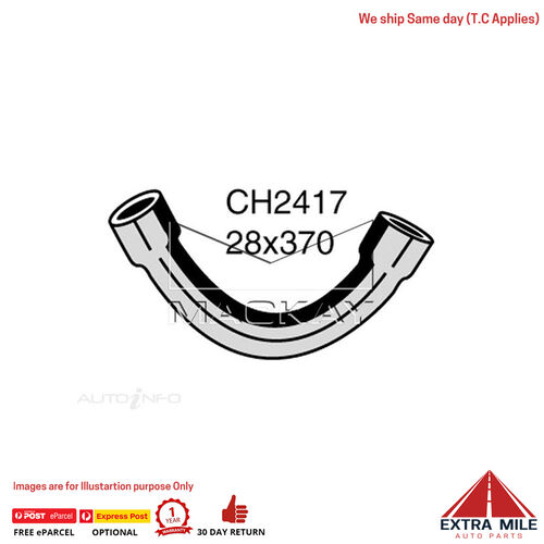 Mackay Bottom Hose For Alfa Romeo Spider Graduate  CH2417