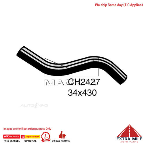 Mackay Radiator Upper Hose For Mitsubishi Magna TR 2.6L Petrol Auto CH2427