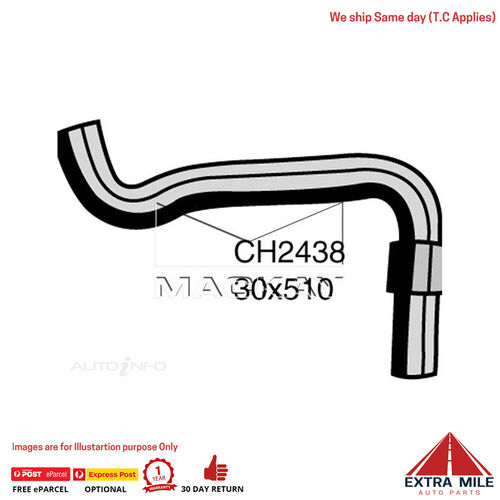 Mackay CH2438 Radiator Lower Hose For Toyota Celica ST162R 2.0L I4 Ptl Man&Auto