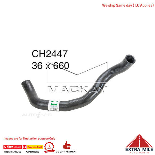 Mackay Radiator Lower Hose For Holden Rodeo TF 3.2L V6 Petrol Manual/Auto