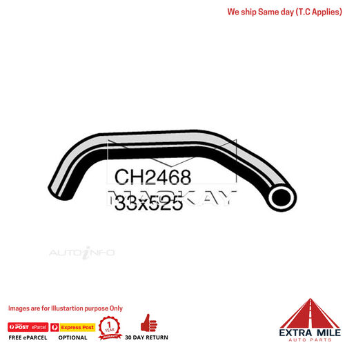 Mackay Radiator Lower Hose For Mitsubishi Lancer CE 1.8L Petrol Manual CH2468